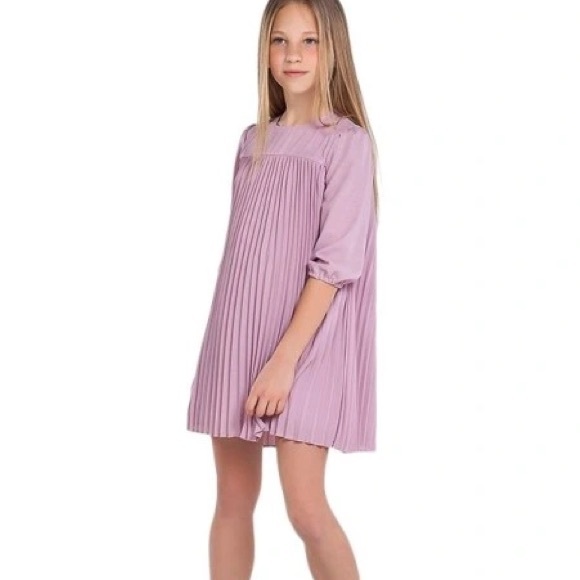 Mayoral Other - Size 12 Girls Mayoral Lavender Pleated Kids Dress